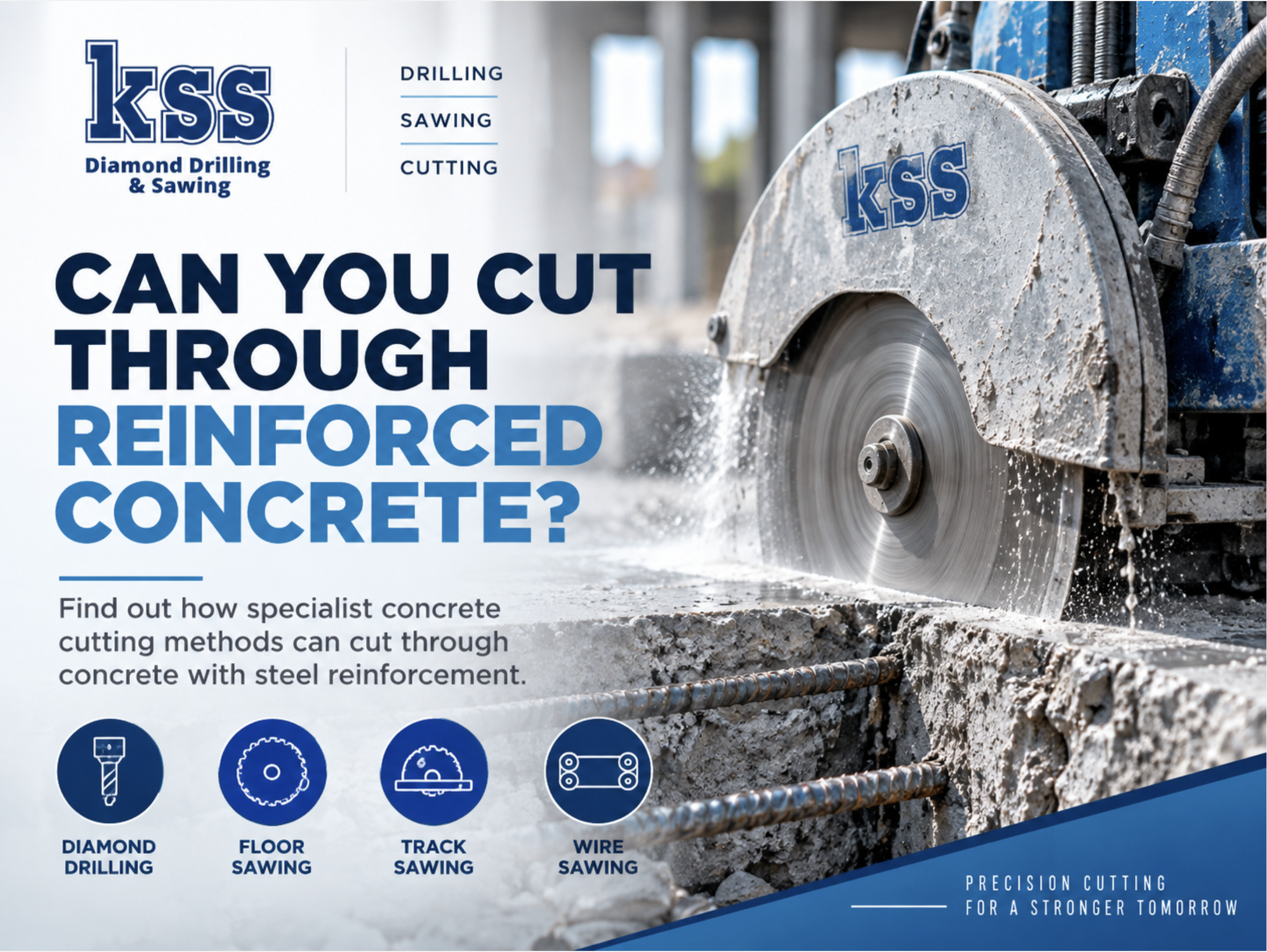 Can You Cut Through Reinforced Concrete? - Blog Post Thumbnail
